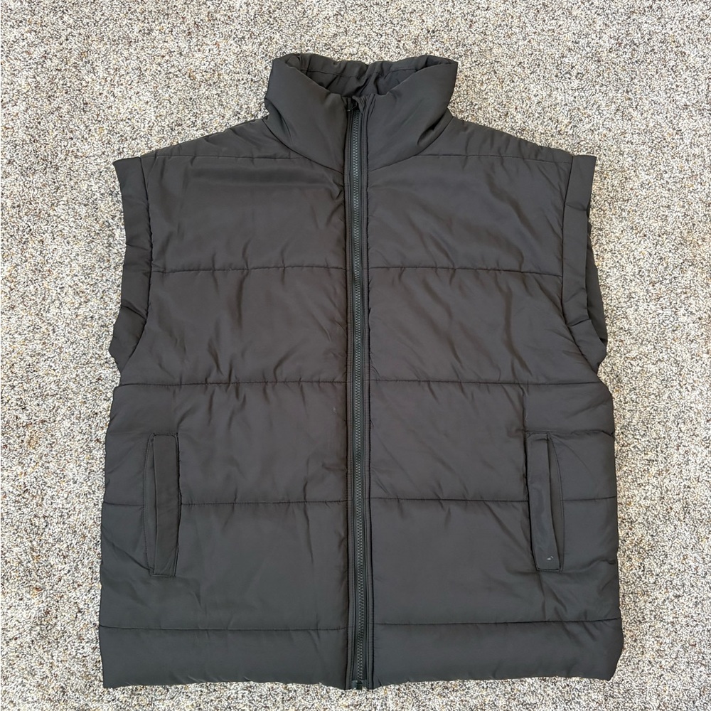Entro Black Puffer Vest